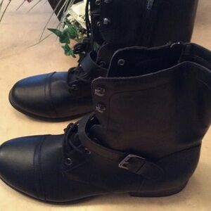American Rag Black Combat Boots